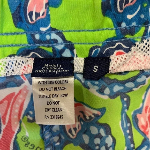 Vineyard Vines Men's Starfish and Tropical Fish 6 Inch Inseam Shorts‎ Size S - Picture 6 of 12